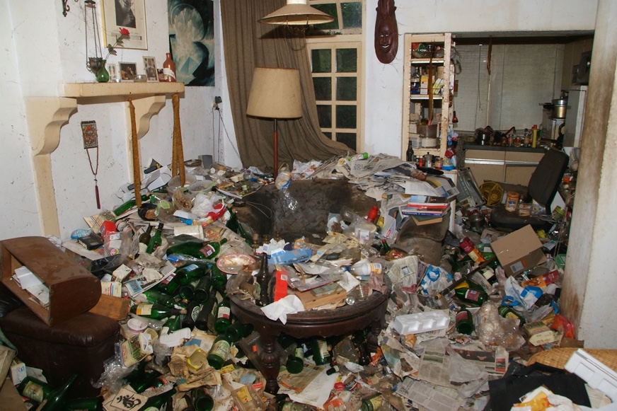 Hoarding / woningontruiming